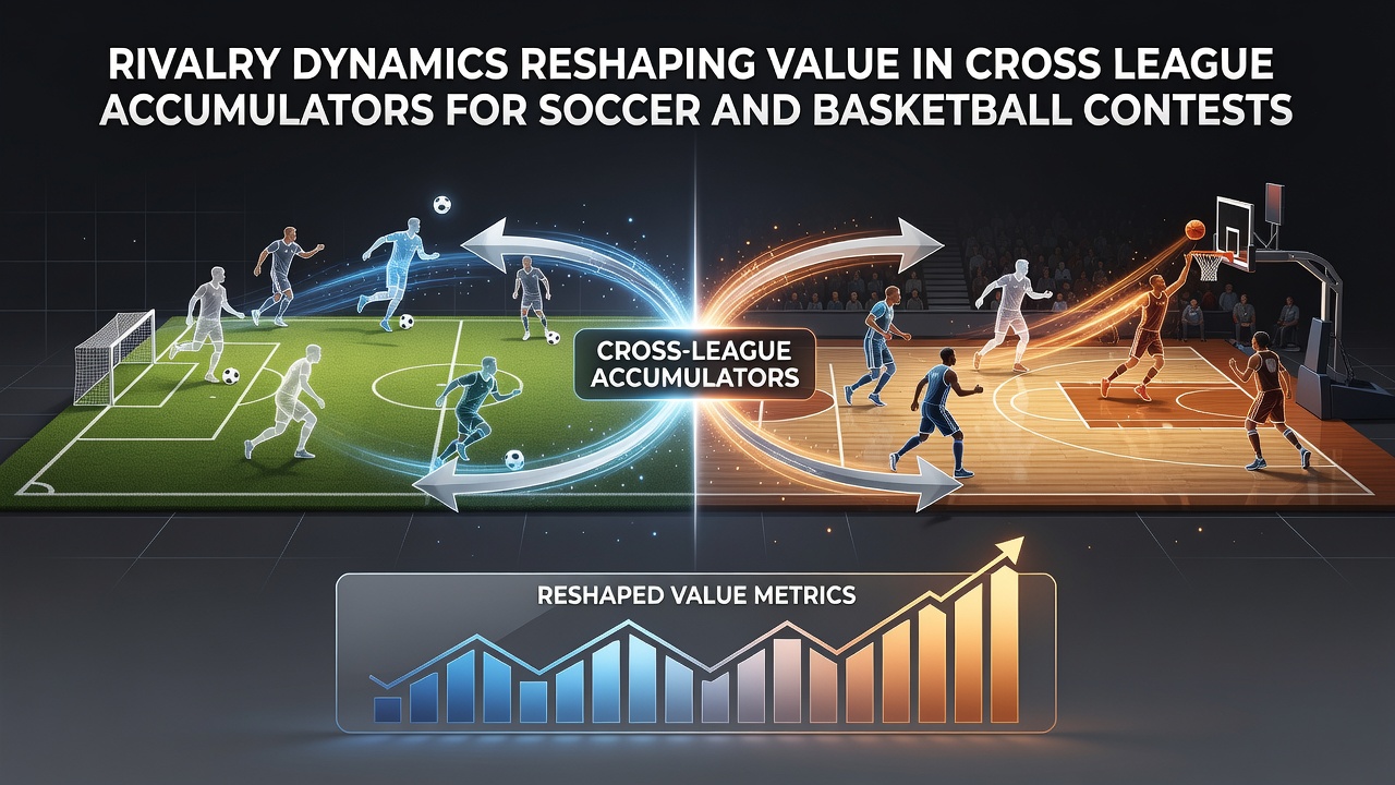 Rivalry intensity in soccer and basketball affecting accumulator odds across leagues
